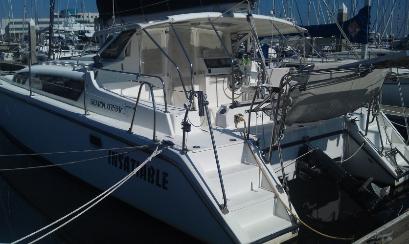 Used Sail Catamaran for Sale 2008 Gemini 105Mc Boat Highlights